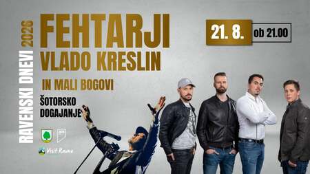 Ravenski dnevi petek - sprememba programa