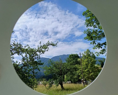 Gozdna kopel pri čebelnjaku v Kotljah