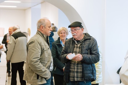 Odprtje likovne razstave del Kulturnega društva koroških likovnikov