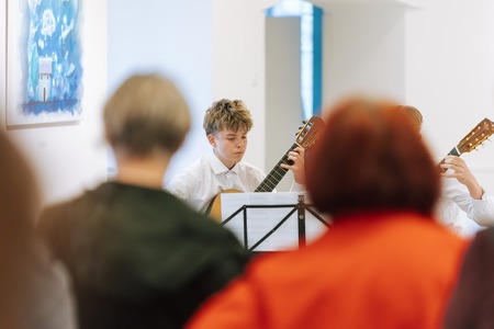 Odprtje likovne razstave del Kulturnega društva koroških likovnikov