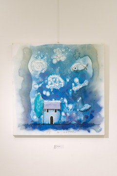 Odprtje likovne razstave del Kulturnega društva koroških likovnikov