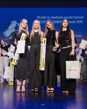 Mlade pevke navdušile na festivalu Pesem prihodnosti 2026